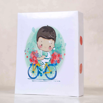 آلبوم پاکتی (10*15) پسر دوچرخه سوار