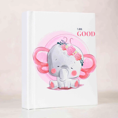 آلبوم پاسپارتو (فریم دار) فیل صورتی