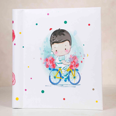 آلبوم چسبی (20*25) پسر دوچرخه سوار