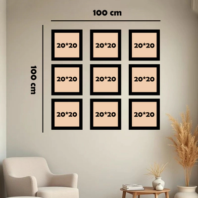 پکیج قاب تهمینه 20*20
